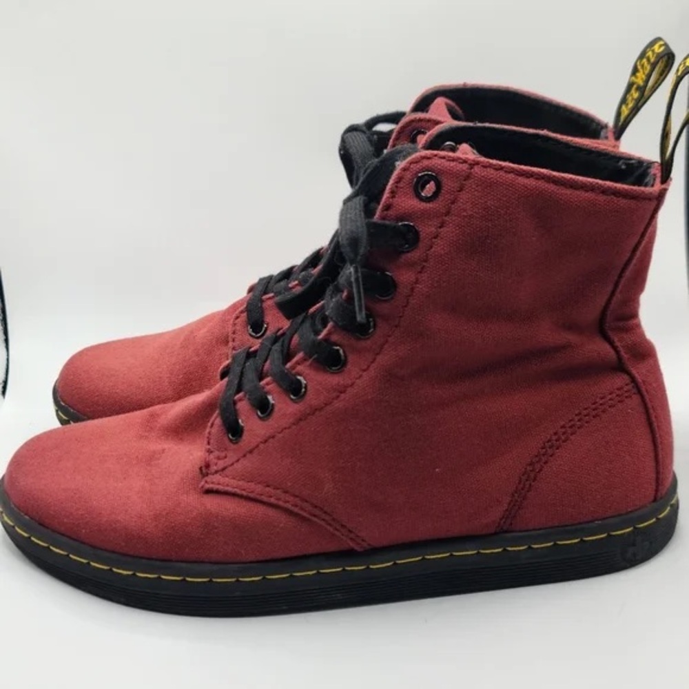 Dr. Martens Shoreditch Canvas Boots Size 6
